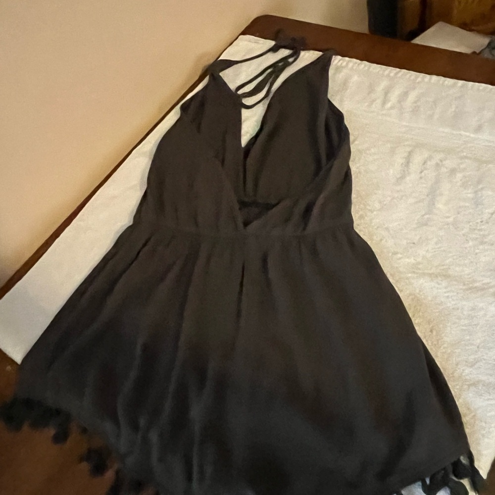 Lulus Green Romper Sz Small - Picture 6 of 11